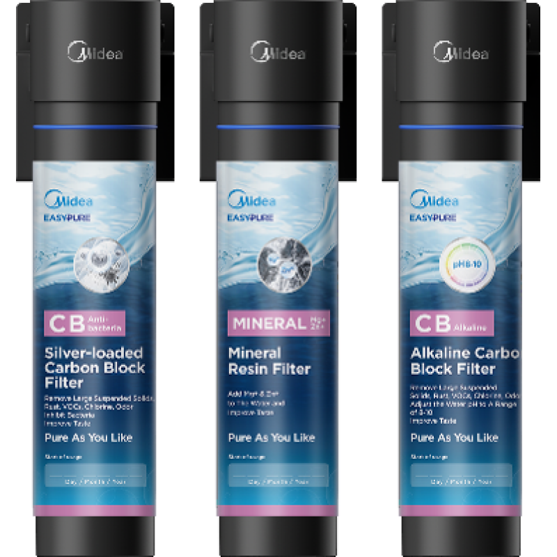 ΣΕΙΡΑ ΦΙΛΤΡΩΝ ΚΑΤΩ ΠΑΓΚΟΥ EASYPURE ΤΗΣ MIDEA