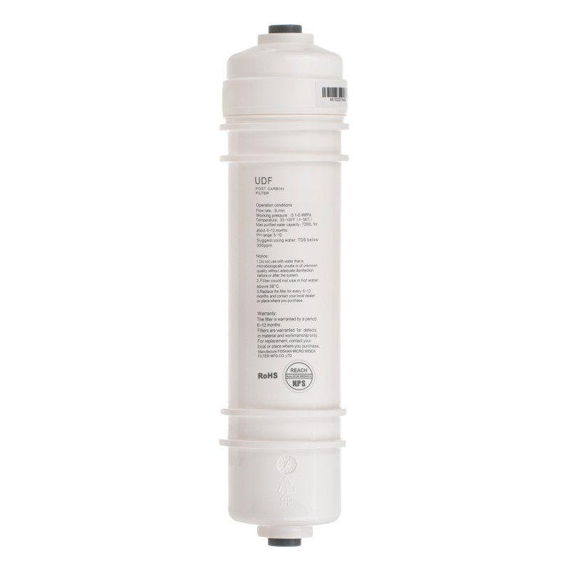 ΦΙΛΤΡΟ ΕΝΕΡΓΟΥ ΑΝΘΡΑΚΑ CTO BY MIDEA MICROFILTERS TYPE QUICK CONNECT M6